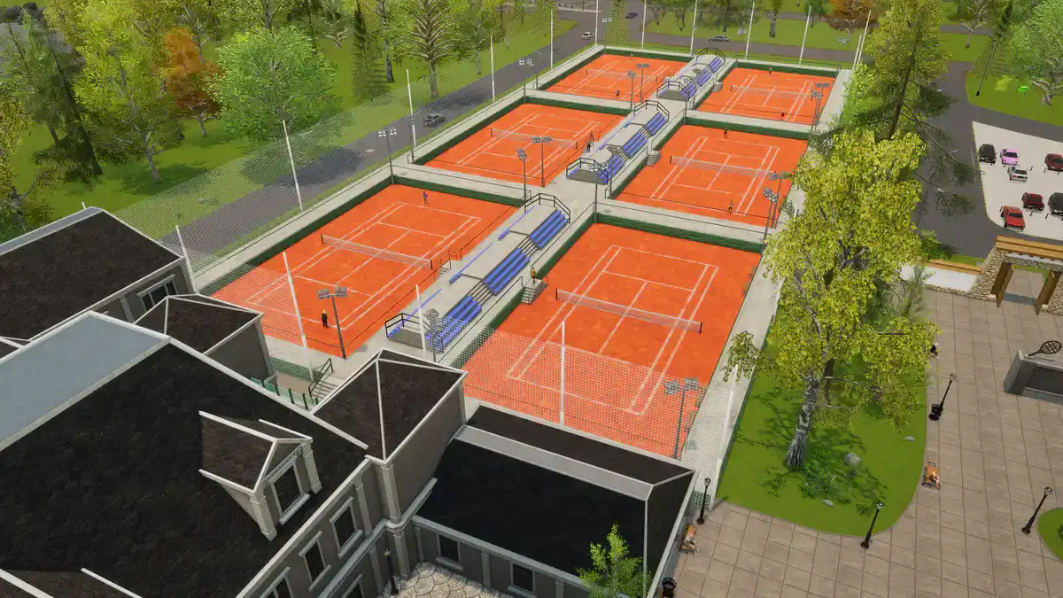 Big Ambitions 1.0 Hamptons neighborhood tennis courts
